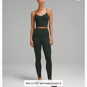 Lululemon Athletica legacy green align top